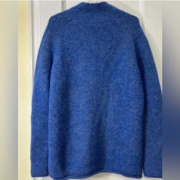 NWT COS Raised Neck Chunky Wool Jumper - Picture 7 of 10